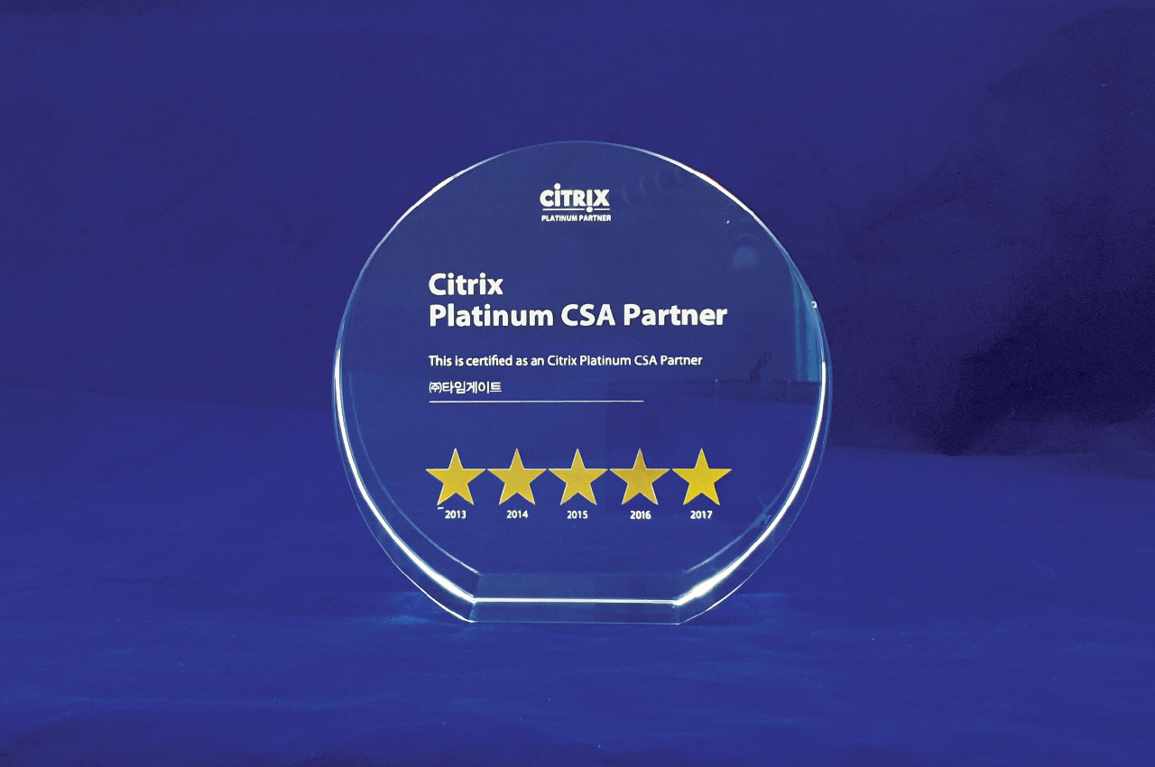 2017 Citrix Platinum CSA Partner