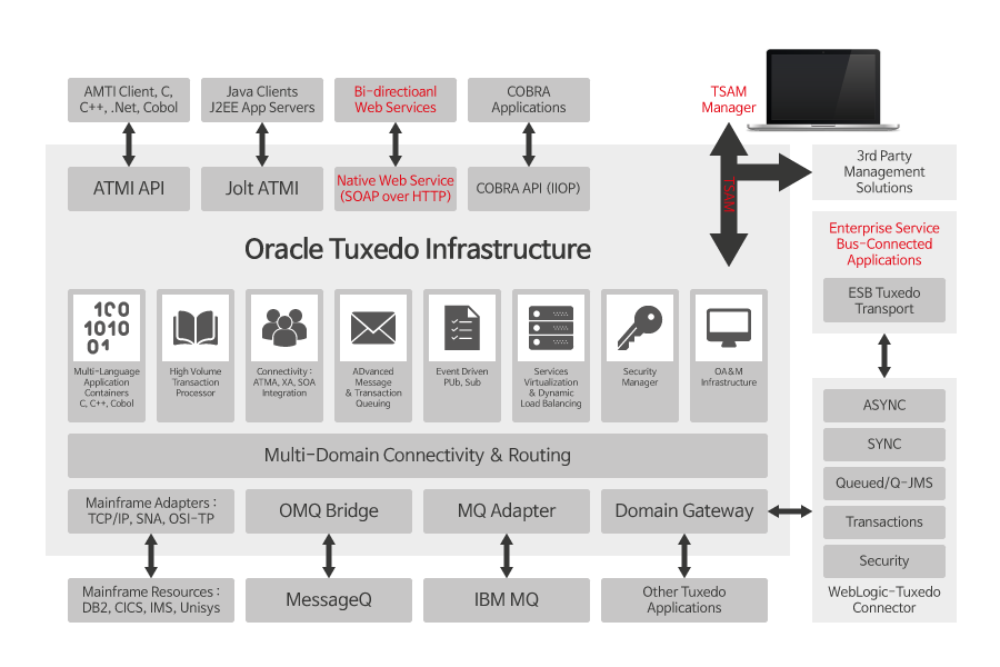 Oracle Tuxedo Infrastructure